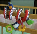 Adorable Rabbit & Bear Baby Rattle Toys - Soft Plush Crib & Stroller H